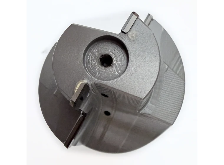 PCD form geometry, end view